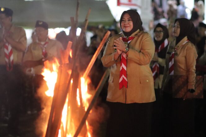 
 Tanamkan Nilai Kepramukaan Sejak Dini, Kak Ulfi Harap Bisa Cetak Anak Disiplin dan Cerdas 