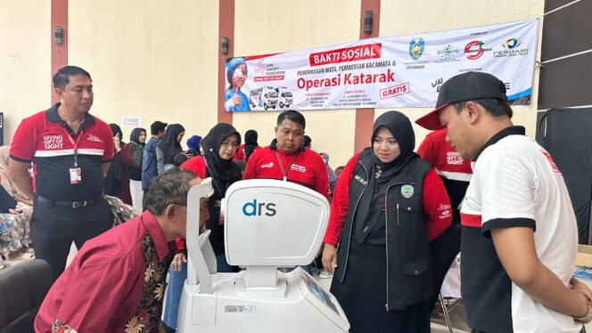 
 Gandeng JFF Gelar Operasi Katarak Gratis, Wabup Ulfiyah: Berencana Tahun Depan Digelar Tiga Kali